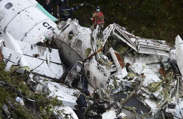 Colombia plane crash bodies flown home to Brazil and Bolivia